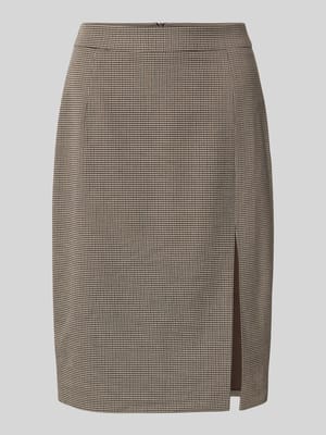 Bleistiftrock mit Mini-Karomuster - curated by Anouk Yve Shop The Look MANNEQUINE