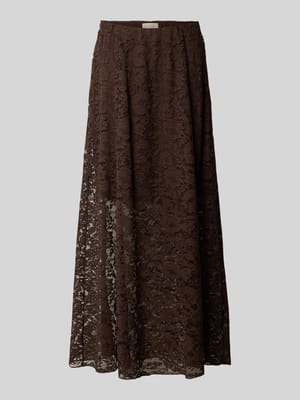 długa spódnica z dodatkiem bawełny model 'Lacina' Shop The Look MANNEQUINE