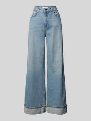 Wide leg jeans in 5-pocketmodel Shop The Look MANNEQUINE