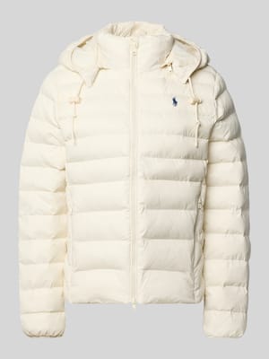 Steppjacke mit Label-Stitching Shop The Look MANNEQUINE