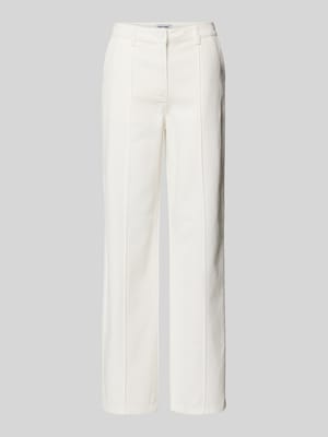 Jeansy o kroju wide fit z domieszką lyocellu Shop The Look MANNEQUINE