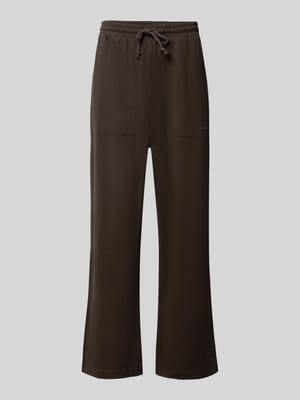 Spodnie dresowe o kroju regular fit z mieszanki bawełny i modalu Shop The Look MANNEQUINE