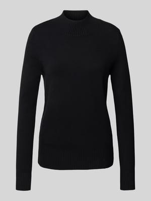 Gebreide pullover met opstaande kraag Shop The Look MANNEQUINE