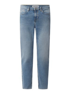 Tapered fit jeans met stretch, model 'Aaro' Shop The Look MANNEQUINE