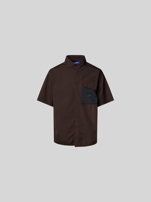 Regular Fit Freizeithemd mit Brusttasche Shop The Look MANNEQUINE