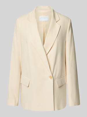 Relaxed Fit Blazer aus Viskose-Mix mit Pattentaschen Shop The Look MANNEQUINE