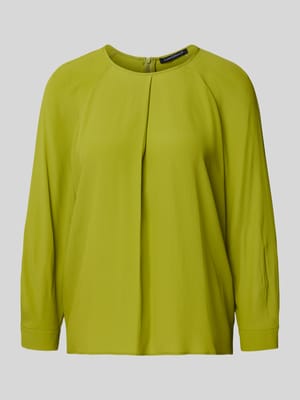 Blusenshirt mit Seiden-Anteil Shop The Look MANNEQUINE