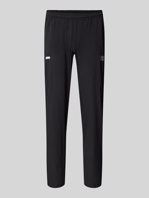 Stoffen broek met elastische band Shop The Look MANNEQUINE