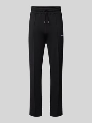 Trackpants met elastische band en logostitching Shop The Look MANNEQUINE