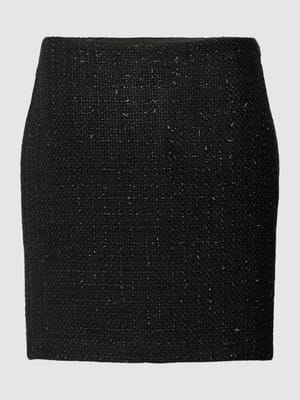 Spódnica mini z efektowną przędzą model ‘Ravenna’ Shop The Look MANNEQUINE
