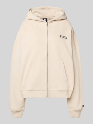 Oversized Sweatjacke mit Känguru-Tasche Shop The Look MANNEQUINE