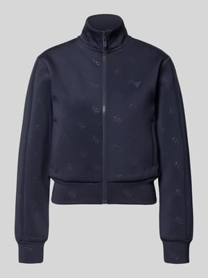 Sweatjacke mit Logo-Muster Modell 'CALISTA' Shop The Look MANNEQUINE