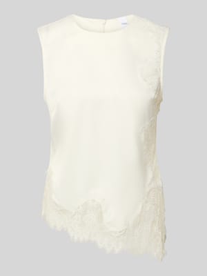 Top mit Spitzenbesatz Modell 'PELLA' Shop The Look MANNEQUINE