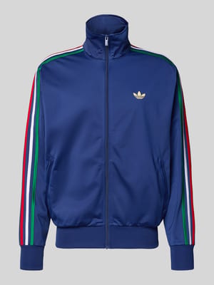 Regular Fit Trainingsjacke mit mehrfarbigen Kontraststreifen Modell 'FIREBIRD TT' Shop The Look MANNEQUINE