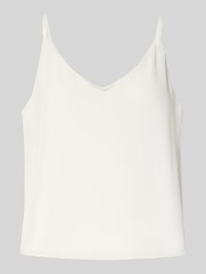 Top bluzkowy o luźnym kroju z dekoltem w serek Shop The Look MANNEQUINE