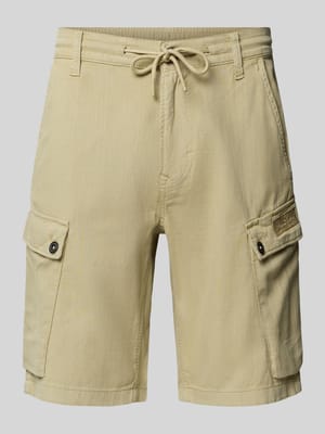 Shorts mit Cargotaschen und Tunnelzug Shop The Look MANNEQUINE