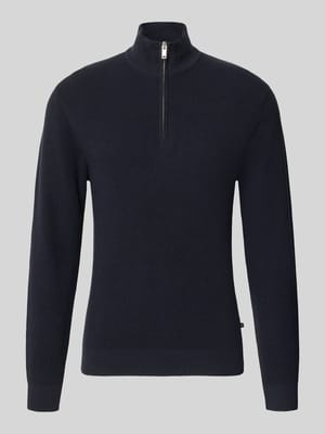 troyer o kroju slim fit z mieszanki bawełny Shop The Look MANNEQUINE