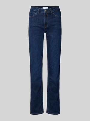 Slim Fit Jeans mit Eingrifftaschen Shop The Look MANNEQUINE