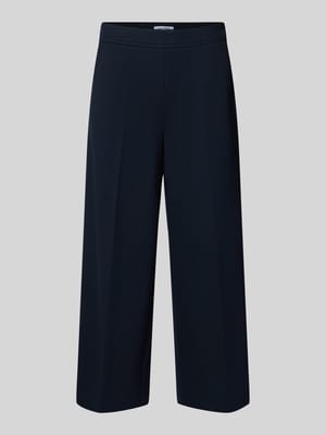 Wide Fit Anzugshose aus Viskose-Mix mit elastischem Bund Shop The Look MANNEQUINE