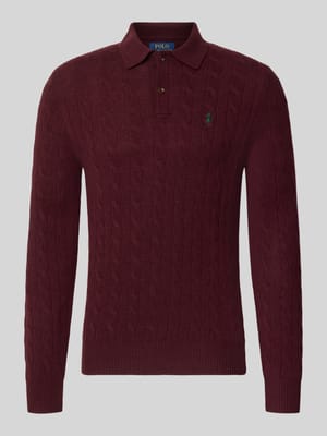 Regular Fit Pullover aus Woll-Kaschmir-Mix Shop The Look MANNEQUINE