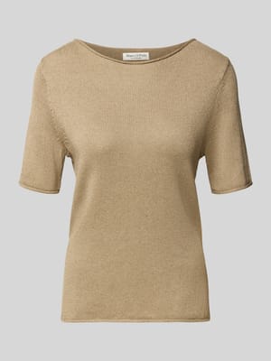 Regular Fit Pullover aus Baumwoll-Leinen-Mix Shop The Look MANNEQUINE