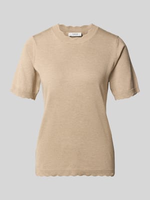 Regular Fit T-Shirt aus Viskose-Mix Modell 'Morla' Shop The Look MANNEQUINE