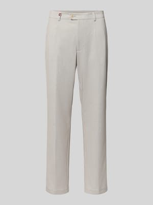 Hose mit Label-Detail Modell 'Orlando' Shop The Look MANNEQUINE