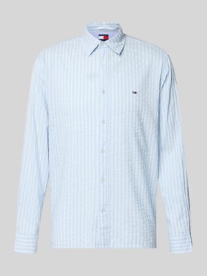 Relaxed Fit Freizeithemd aus Baumwoll-Modal-Mix Shop The Look MANNEQUINE