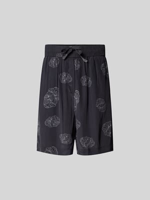Shorts aus reiner Viskose Shop The Look MANNEQUINE
