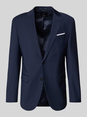 Marynarka na 2 guziki męska JOOP! Collection;Mieszanka materiałów z dodatkiem wełny lana;Krój slim fit;Jednolity kolor;Kołnierz z połami;Brustasza;Kieszenie z patką;Długość tyłu w rozmiarze 50: 75 cm;Szerokość ramion w rozmiarze 50: 42 cm;Długość rękawa w rozmiarze 50: 65 cm Shop The Look MANNEQUINE