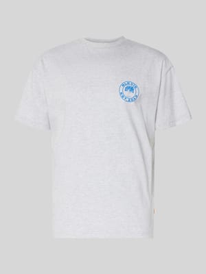 t-shirt z logo i okrągłym dekoltem Shop The Look MANNEQUINE