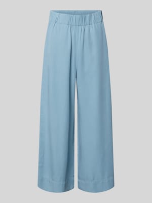 Wijde broek van lyocell Shop The Look MANNEQUINE