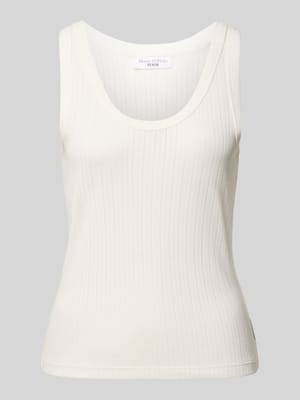 Regular-Fit Tanktop aus reiner Baumwolle Shop The Look MANNEQUINE