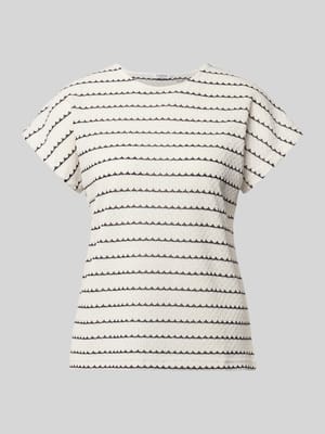 T-Shirt mit Rundhalsausschnitt Modell 'SIV' Shop The Look MANNEQUINE