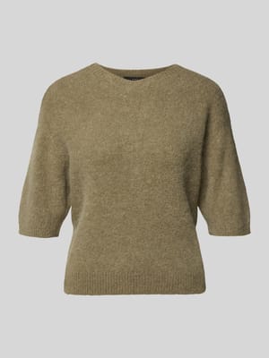 Gebreide pullover met 1/2-mouwen Shop The Look MANNEQUINE
