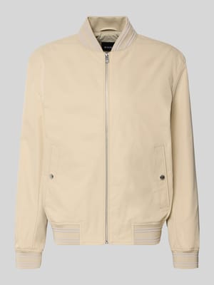 Regular Fit College-Jacke mit Label-Applikation Modell 'COMBER-262' Shop The Look MANNEQUINE