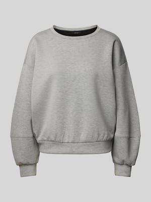 Sweatshirt mit überschnittenen Schultern Modell 'Gugi' Shop The Look MANNEQUINE