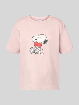 Góra od piżamy z nadruk peanuts® Shop The Look MANNEQUINE