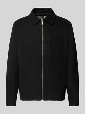 Jacke mit Brusttasche und Kentkragen Modell 'ROLFSTED' Shop The Look MANNEQUINE