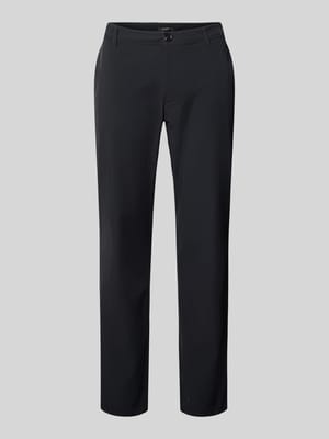 Slim Fit Anzughose mit Gesäßtaschen Modell 'Pantaloni' Shop The Look MANNEQUINE