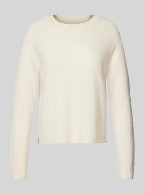 Kasjmier pullover met ronde hals, model 'TAGO' Shop The Look MANNEQUINE