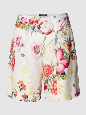 Shorts mit Allover-Muster Modell 'GLORIOUS GARDEN' Shop The Look MANNEQUINE