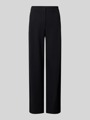 Wide leg pantalon met structuurmotief Shop The Look MANNEQUINE