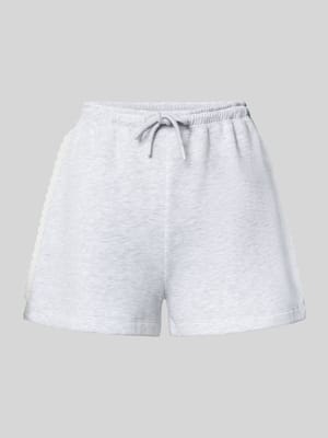 Regular Fit Sweatshorts mit Spitzenbesatz Shop The Look MANNEQUINE