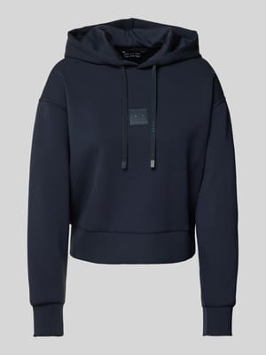 Hoodie mit Label-Patch Shop The Look MANNEQUINE