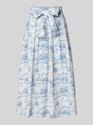 Midirok met strikceintuur Shop The Look MANNEQUINE