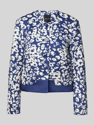 Regular Fit Blazer mit floralem Allover-Print Shop The Look MANNEQUINE