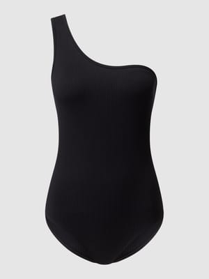 One shoulder-body met ribstructuur  Shop The Look MANNEQUINE