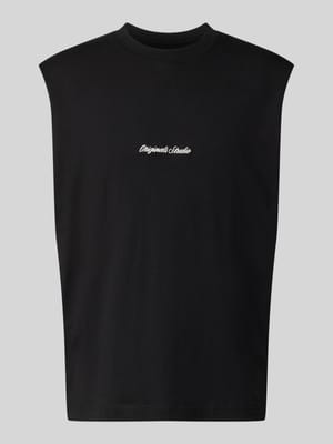 T-Shirt mit Stitching Shop The Look MANNEQUINE