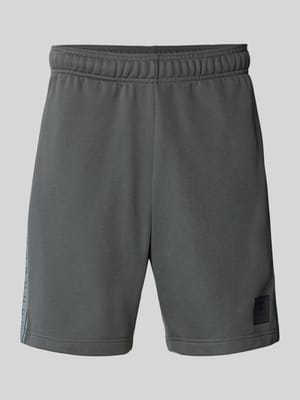 Sweatshorts mit Logo und elastischem Bund Shop The Look MANNEQUINE